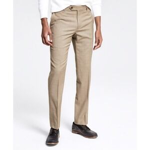 Tommy Hilfiger Dress Pants Mens 36x30 Tan Ryland Wool Blend Business Casual NWT